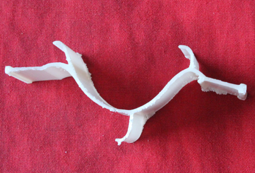 ABS挡水板宽度78MM